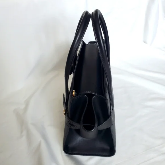 Michael Kors Black Saffiano Leather Satchel Bag NWT - Picture 8 of 14